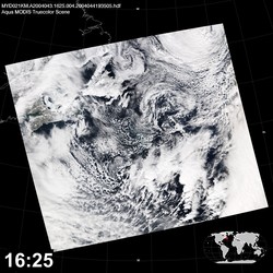 Level 1B Image at: 1625 UTC