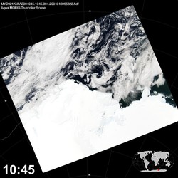 Level 1B Image at: 1045 UTC