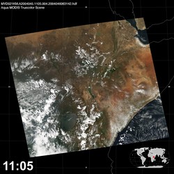 Level 1B Image at: 1105 UTC