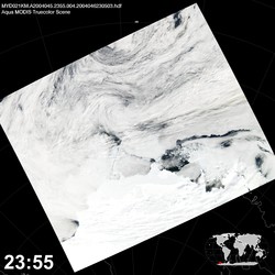 Level 1B Image at: 2355 UTC