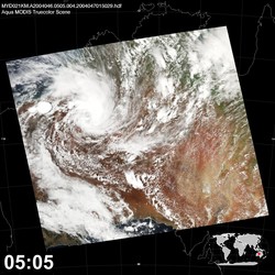 Level 1B Image at: 0505 UTC