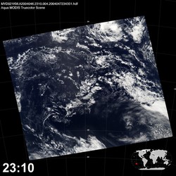 Level 1B Image at: 2310 UTC