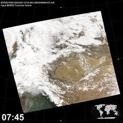 Level 1B Image at: 0745 UTC