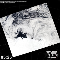 Level 1B Image at: 0525 UTC