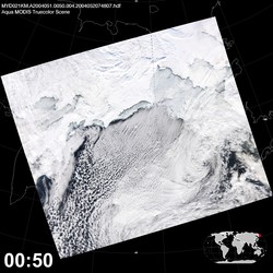 Level 1B Image at: 0050 UTC