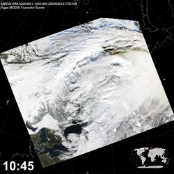 Level 1B Image at: 1045 UTC