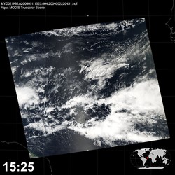 Level 1B Image at: 1525 UTC