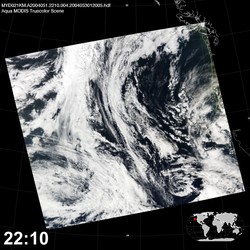 Level 1B Image at: 2210 UTC