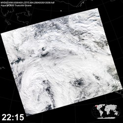 Level 1B Image at: 2215 UTC