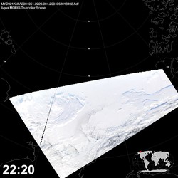 Level 1B Image at: 2220 UTC