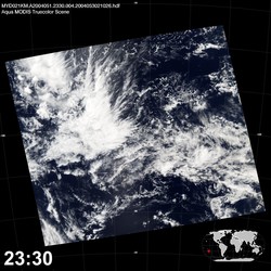 Level 1B Image at: 2330 UTC