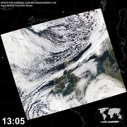 Level 1B Image at: 1305 UTC