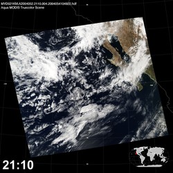 Level 1B Image at: 2110 UTC