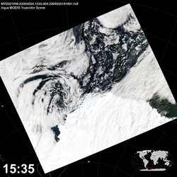 Level 1B Image at: 1535 UTC