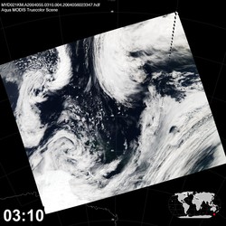 Level 1B Image at: 0310 UTC