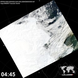 Level 1B Image at: 0445 UTC