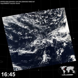 Level 1B Image at: 1645 UTC