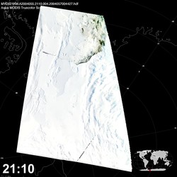 Level 1B Image at: 2110 UTC