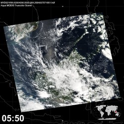 Level 1B Image at: 0550 UTC