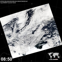 Level 1B Image at: 0850 UTC