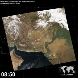 Level 1B Image at: 0850 UTC