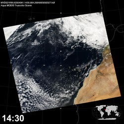 Level 1B Image at: 1430 UTC