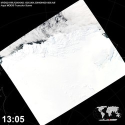 Level 1B Image at: 1305 UTC