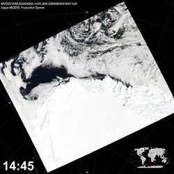 Level 1B Image at: 1445 UTC