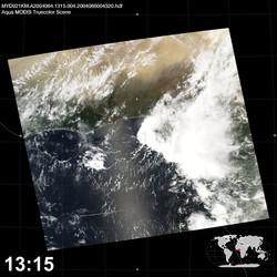 Level 1B Image at: 1315 UTC