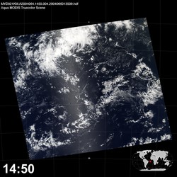 Level 1B Image at: 1450 UTC