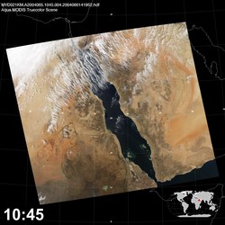 Level 1B Image at: 1045 UTC