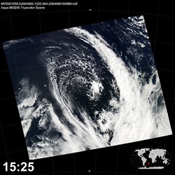 Level 1B Image at: 1525 UTC