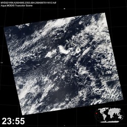 Level 1B Image at: 2355 UTC