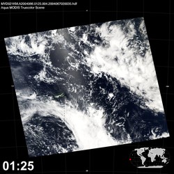 Level 1B Image at: 0125 UTC