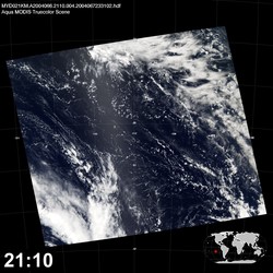 Level 1B Image at: 2110 UTC