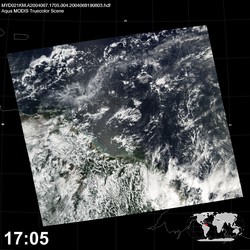 Level 1B Image at: 1705 UTC