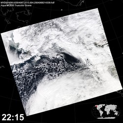 Level 1B Image at: 2215 UTC