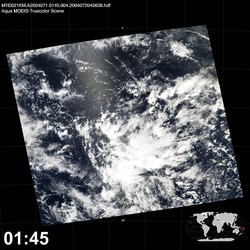 Level 1B Image at: 0145 UTC