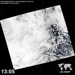 Level 1B Image at: 1305 UTC