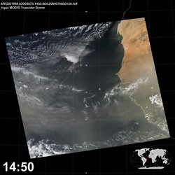 Level 1B Image at: 1450 UTC