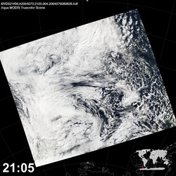 Level 1B Image at: 2105 UTC