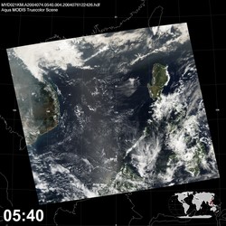 Level 1B Image at: 0540 UTC