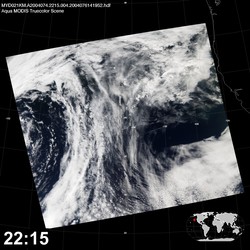 Level 1B Image at: 2215 UTC