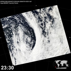 Level 1B Image at: 2330 UTC