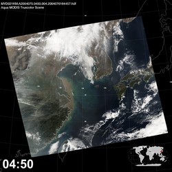 Level 1B Image at: 0450 UTC