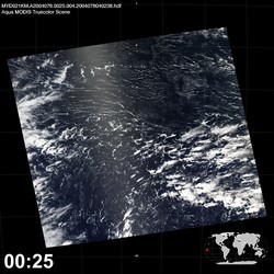 Level 1B Image at: 0025 UTC