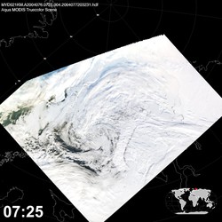 Level 1B Image at: 0725 UTC