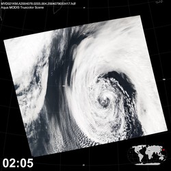 Level 1B Image at: 0205 UTC