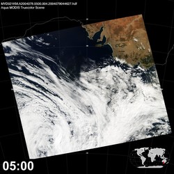 Level 1B Image at: 0500 UTC