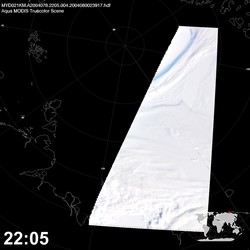 Level 1B Image at: 2205 UTC